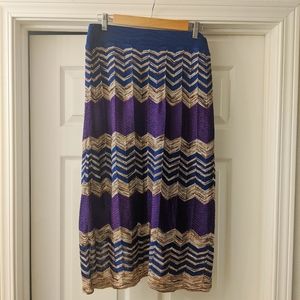 LOFT knit midi skirt